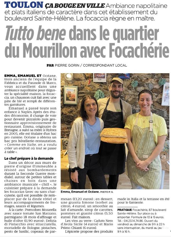 « Tutto bene » au Mourillon